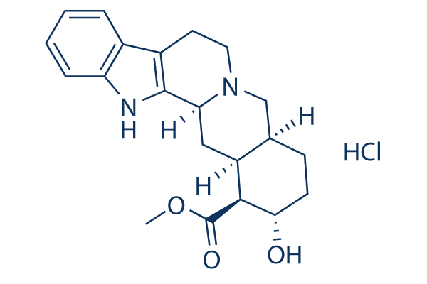 Rauwolscine hydrochloride化学構造